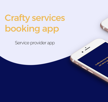 Crafty Services booking - service provider app